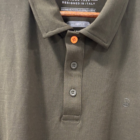 Beretta Polartec Power Air Polo Size XXL Moss Green Golf Office Outdoors Preppy - Picture 6 of 8